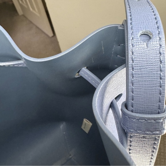 Mansur Gavriel Mini Bucket Bag Saffiano - Picture 13 of 13